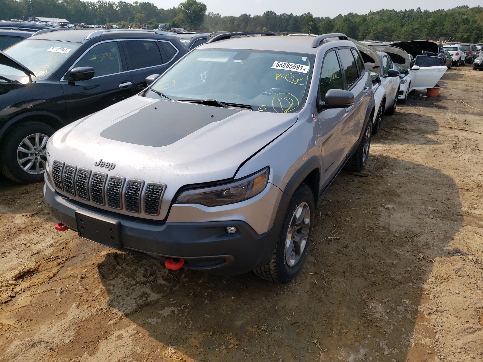 Photo 2 from auction – 2019 JEEP CHEROKEE T with VIN 1C4PJMBXXKD298548