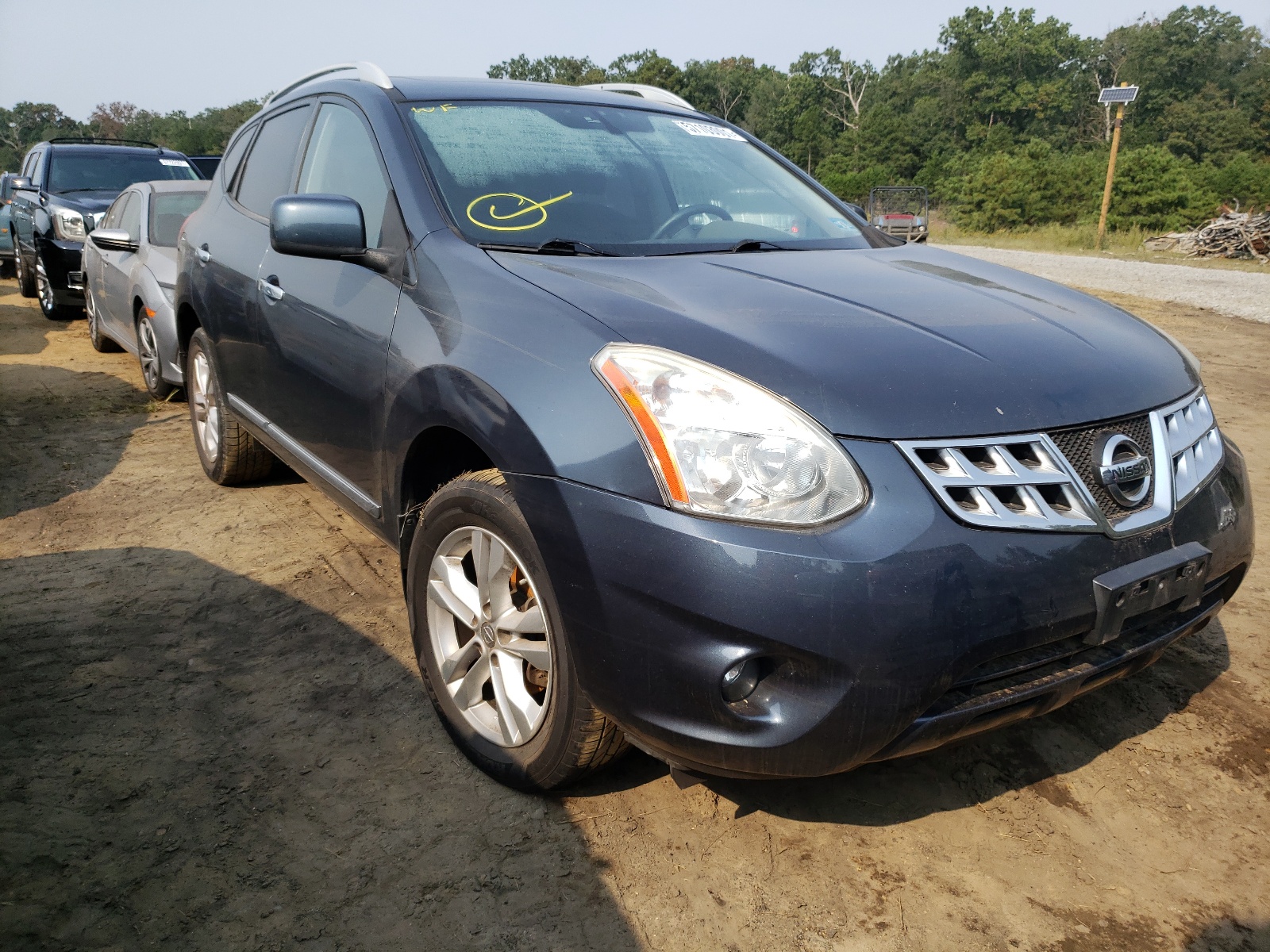 Photo 1 from auction – 2013 NISSAN ROGUE S with VIN JN8AS5MV3DW637585