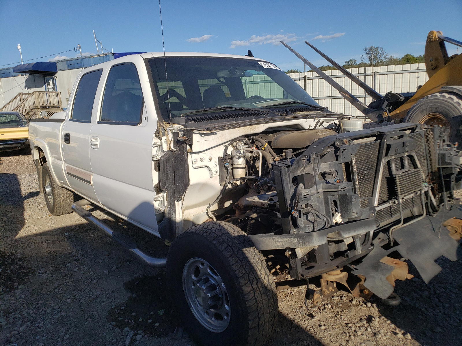 CHEVROLET SILVERADO 2007 with VIN 1GCHK23U77F143042 - Photo from auction
