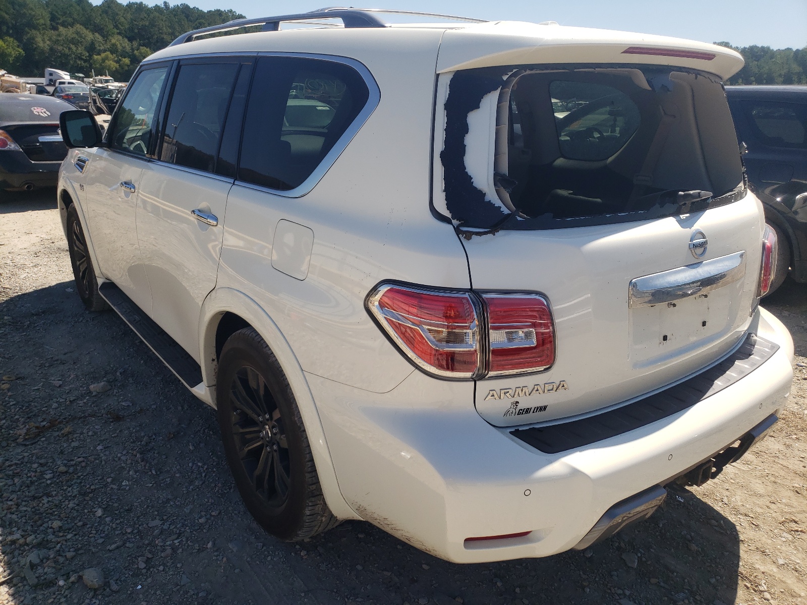 Photo 3 from auction – 2020 NISSAN ARMADA PLA with VIN JN8AY2NF2L9361093