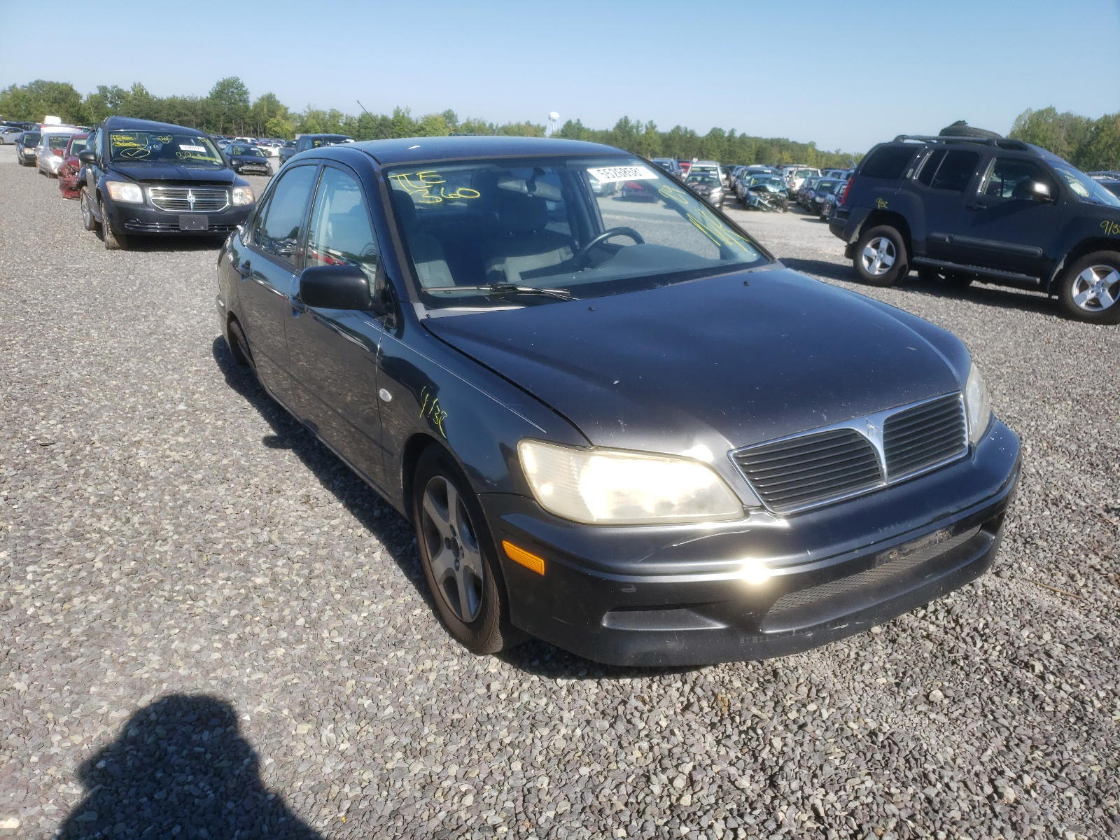 MITSUBISHI LANCER 2003 with VIN JA3AJ26E03U074028 - Photo from auction