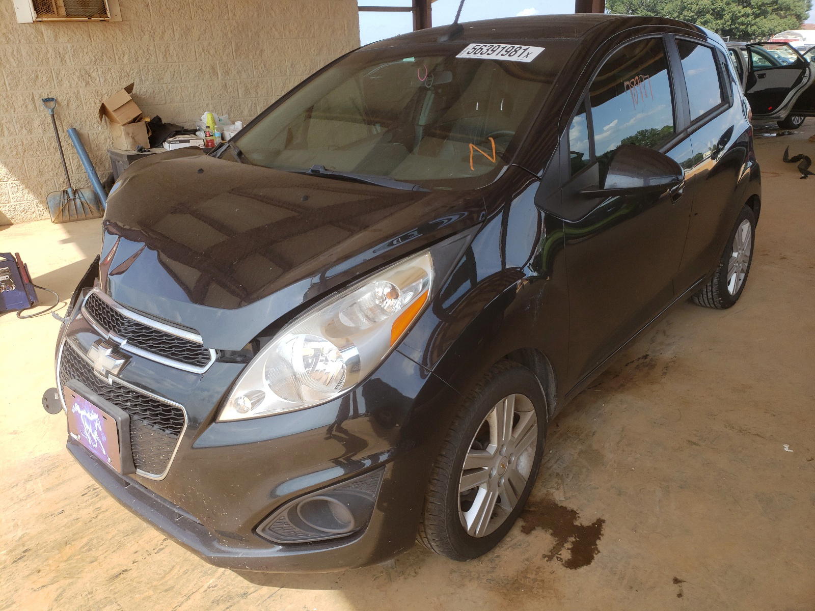 Photo 2 from auction – 2014 CHEVROLET SPARK 1LT with VIN KL8CD6S92EC468732