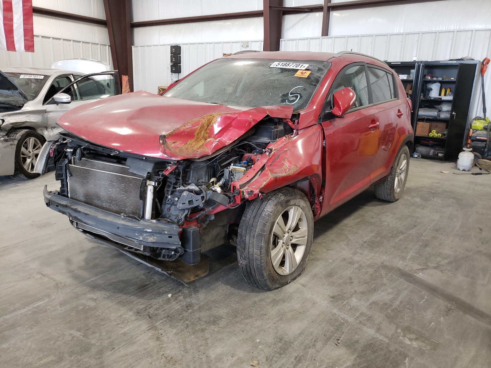 Photo 2 from auction – 2011 KIA SPORTAGE L with VIN KNDPB3A28B7050522