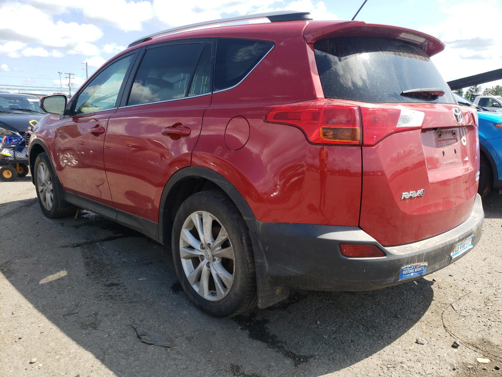 Photo 3 from auction – 2013 TOYOTA RAV4 LIMIT with VIN 2T3DFREV5DW002434