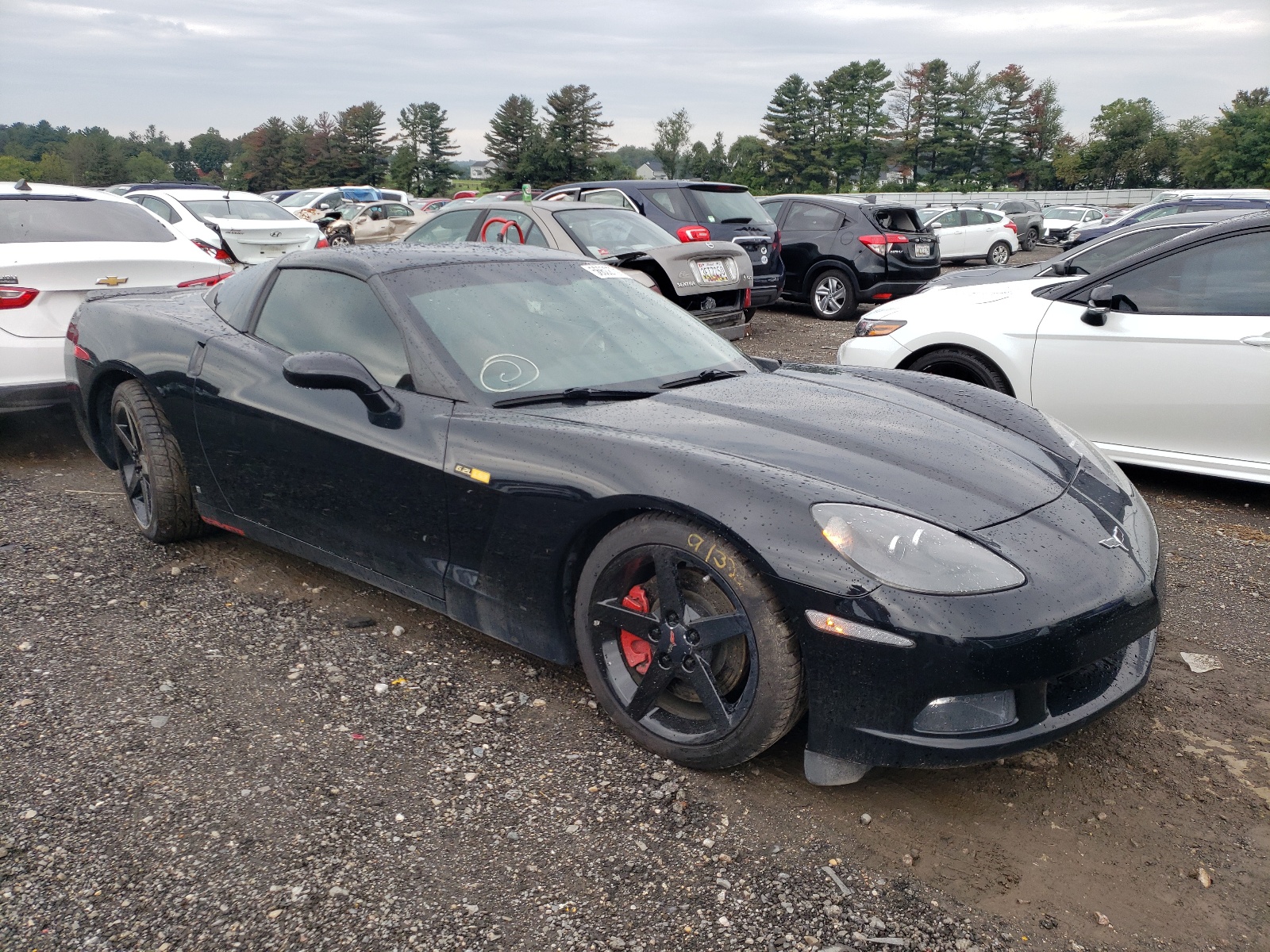 CHEVROLET CORVETTE 2008 with VIN 1G1YY26W185117807 - Photo from auction
