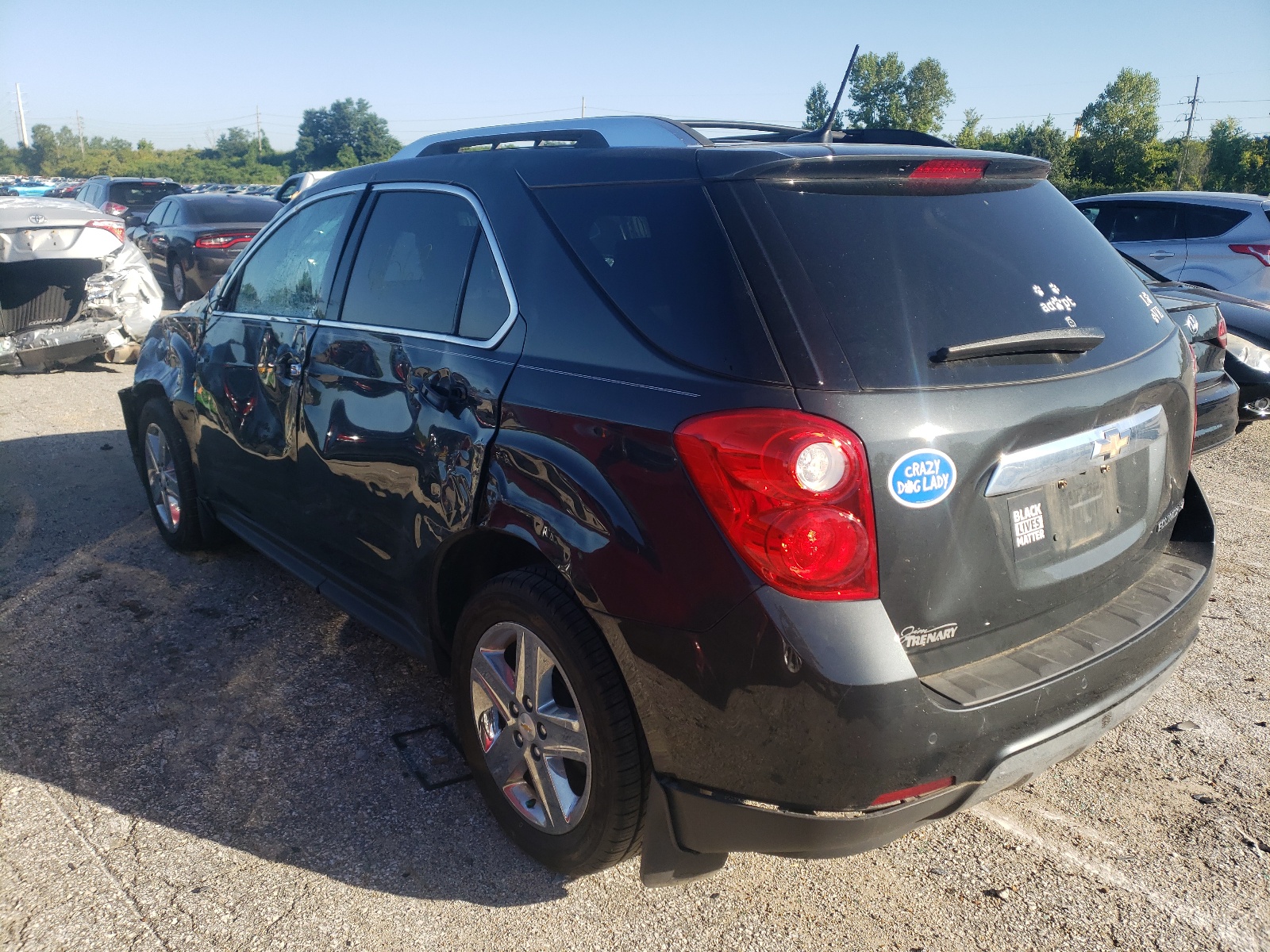Photo 3 from auction – 2014 CHEVROLET EQUINOX LT with VIN 2GNALDEK0E6222525