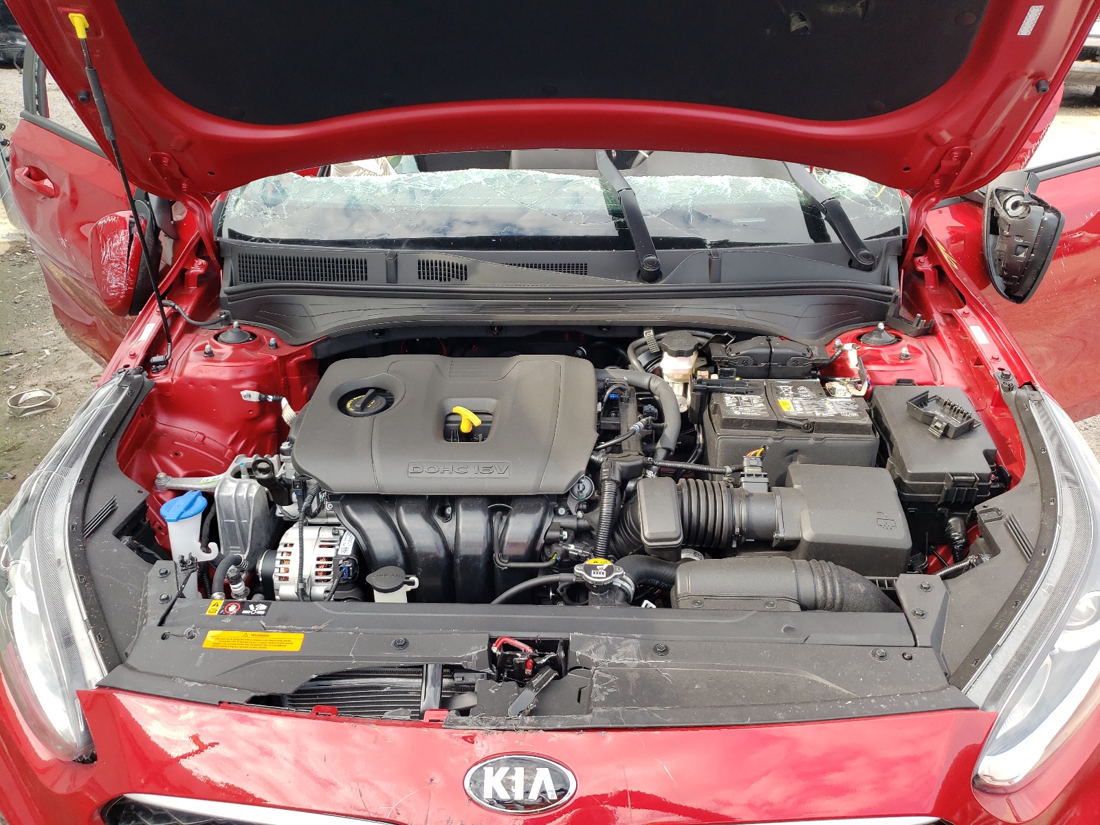 Photo 7 from auction – 2021 KIA FORTE FE with VIN 3KPF24AD8ME389125