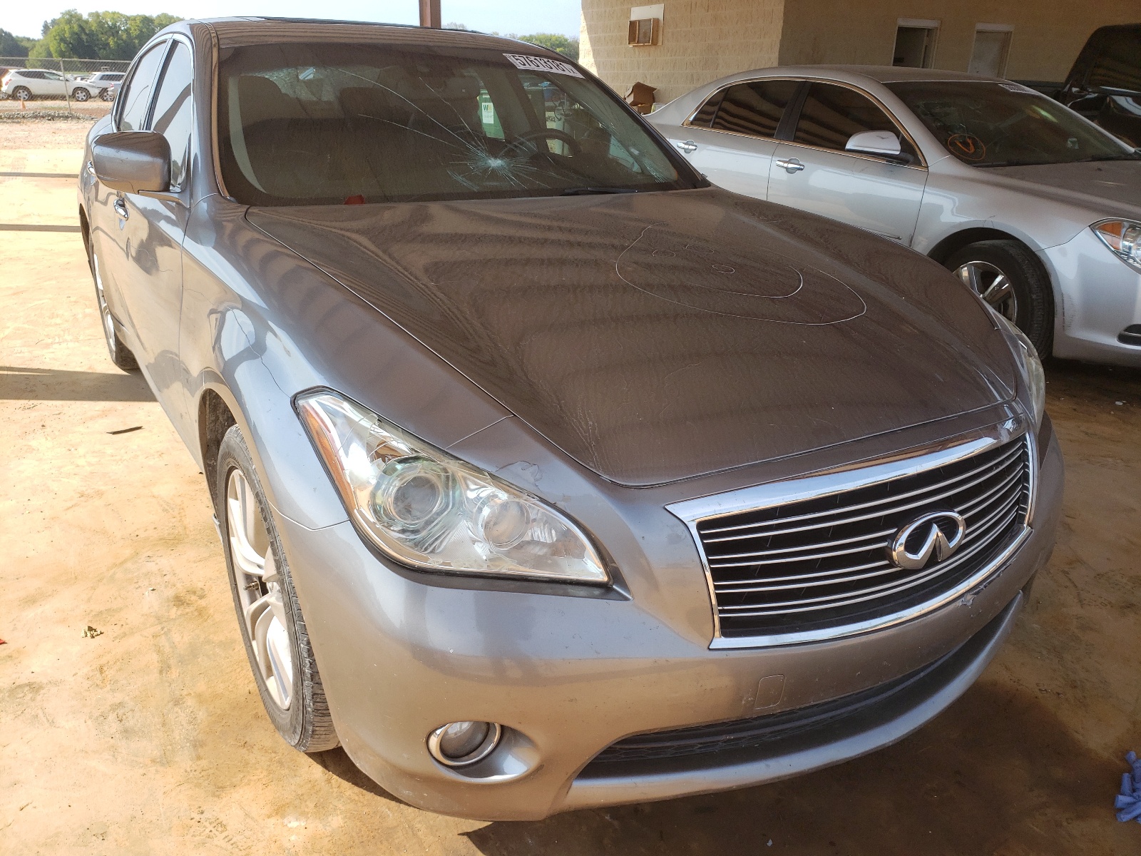 INFINITI M37 2012 with VIN JN1BY1AP5CM332521 - Photo from auction