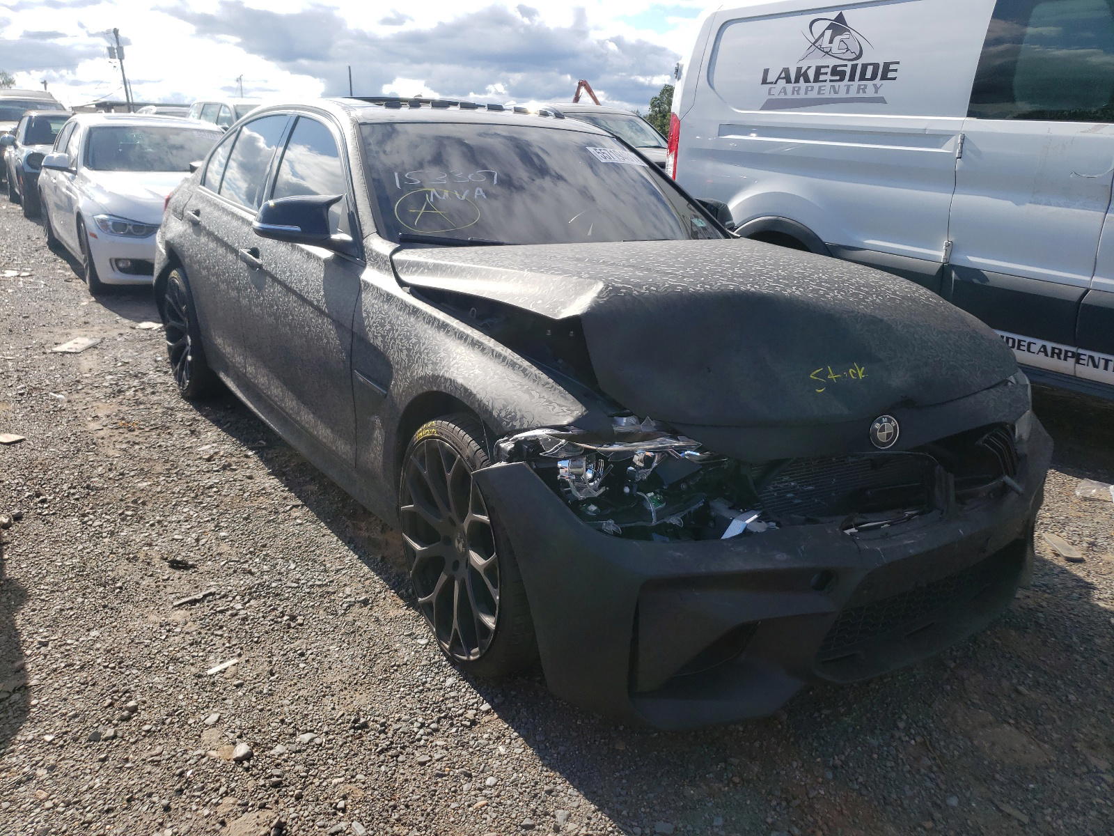 BMW 328 I SULE 2016 with VIN WBA8E9G59GNU30212 - Photo from auction