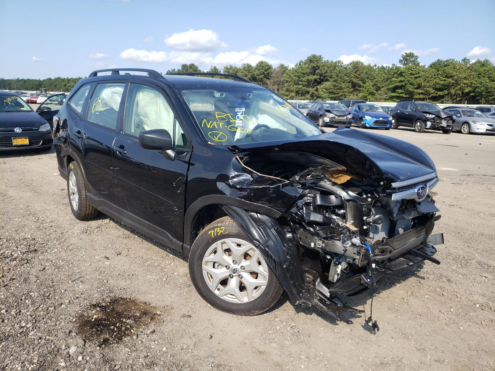 SUBARU FORESTER 2020 with VIN JF2SKADC6LH609176 - Photo from auction