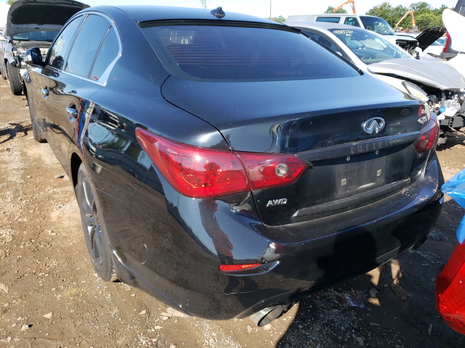 Photo 3 from auction – 2014 INFINITI Q50 BASE with VIN JN1BV7AR9EM695968
