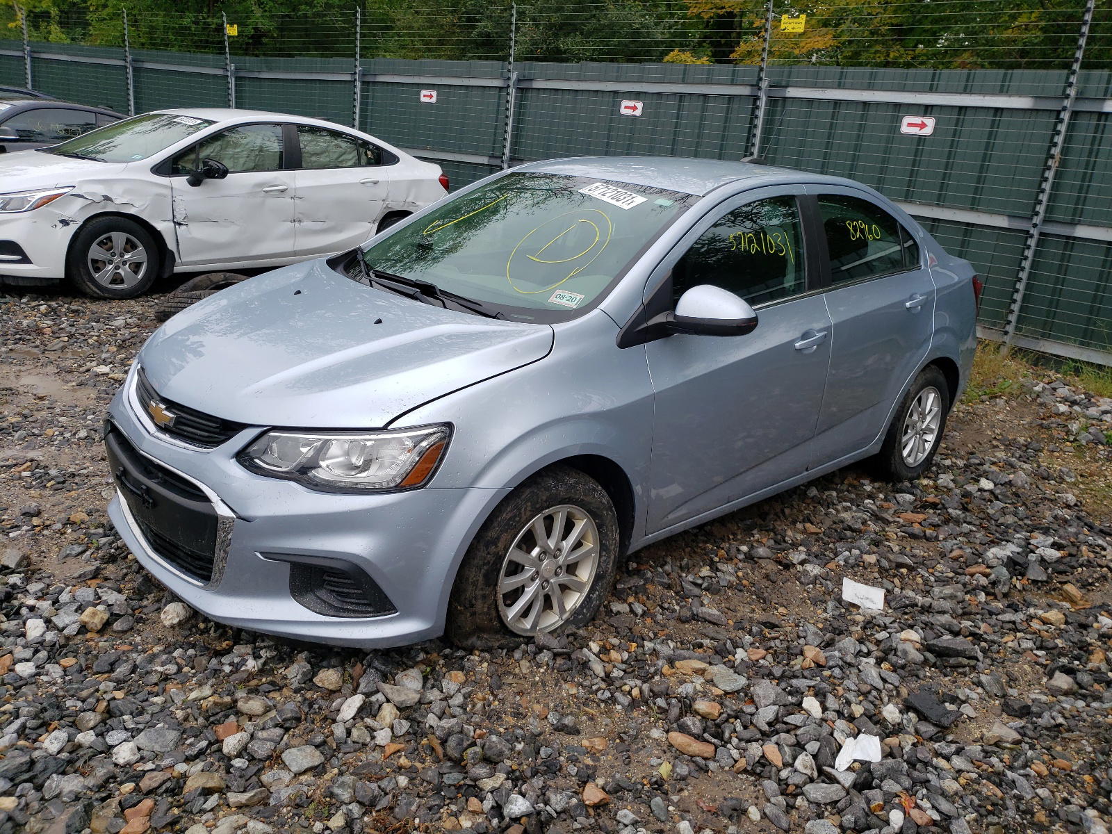 Photo 2 from auction – 2017 CHEVROLET SONIC with VIN 1G1JD5SH9H4123978