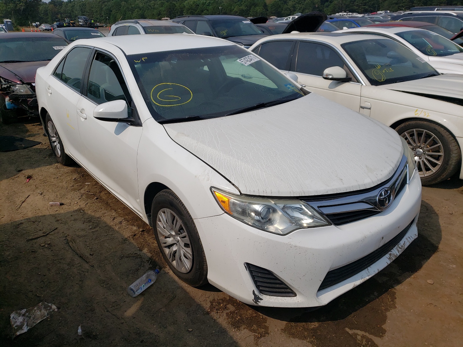 TOYOTA CAMRY L 2013 with VIN 4T4BF1FK4DR294038 - Photo from auction
