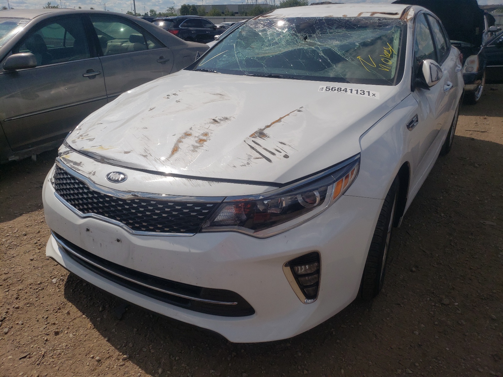 Photo 2 from auction – 2018 KIA OPTIMA LX with VIN 5XXGT4L34JG224519