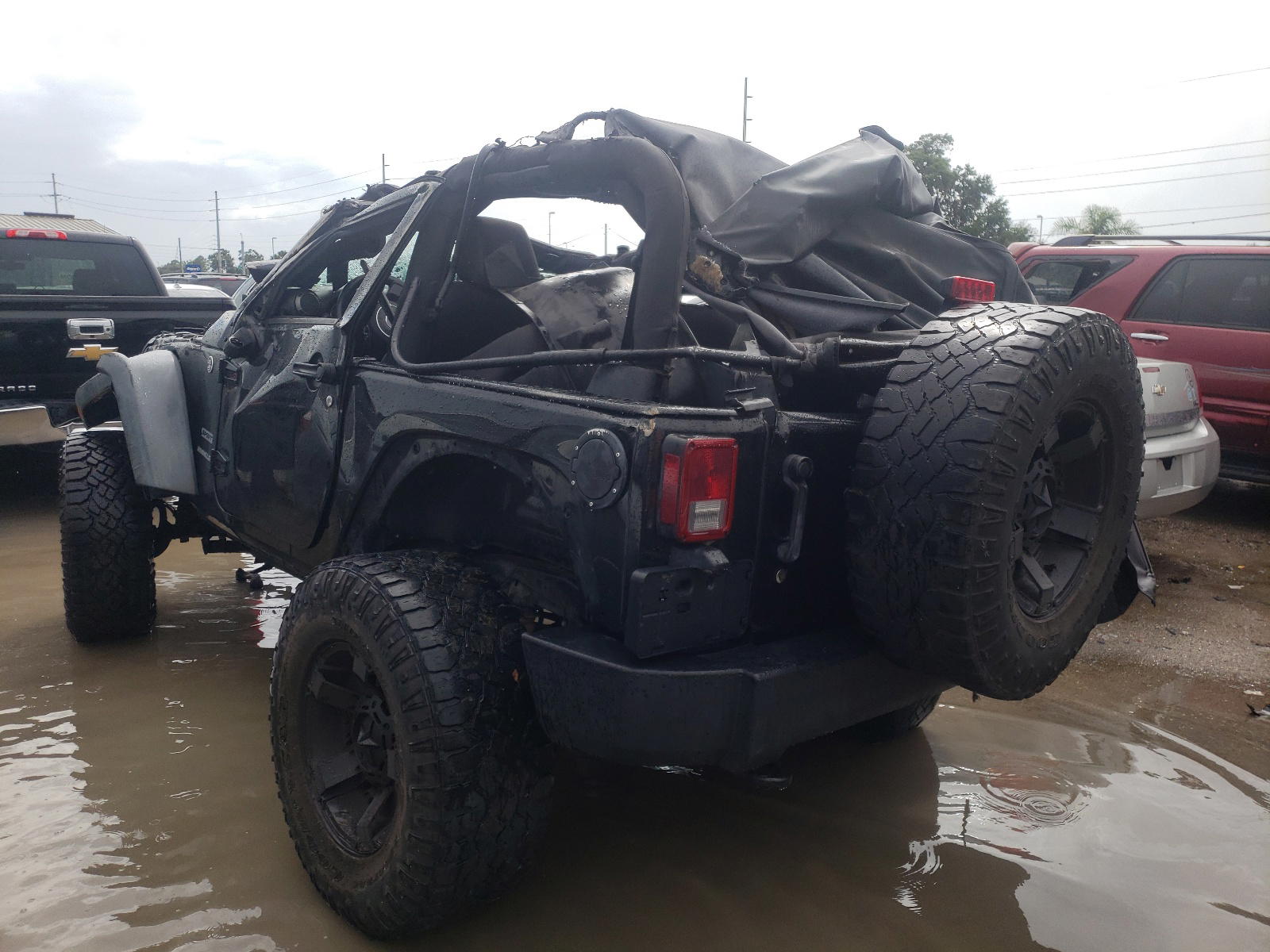 Photo 3 from auction – 2011 JEEP WRANGLER S with VIN 1J4AA2D14BL540690