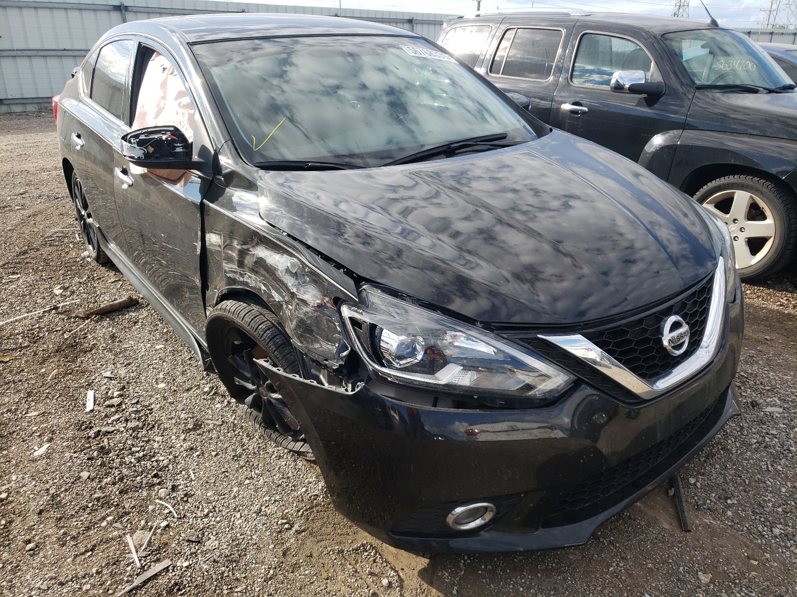 NISSAN SENTRA SR 2017 with VIN 3N1CB7AP4HY276231 - Photo from auction