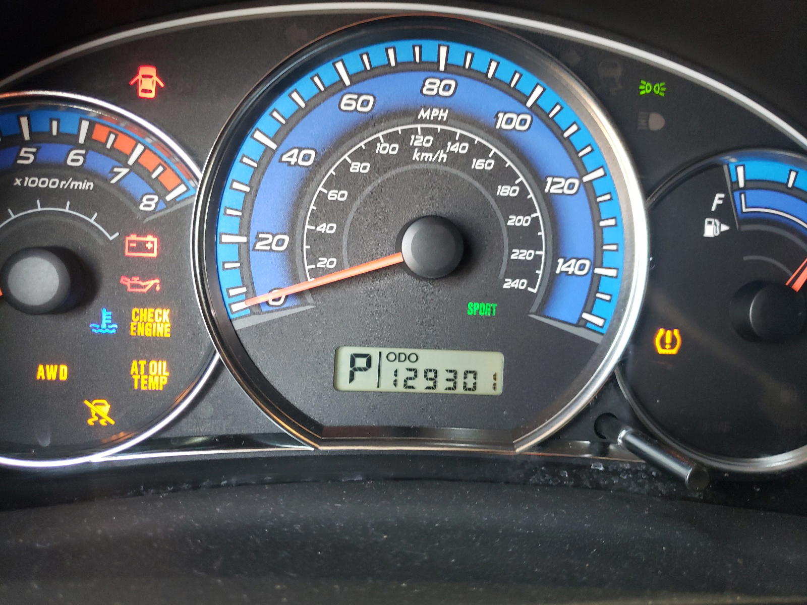 Photo 8 from auction – 2009 SUBARU FORESTER 2 with VIN JF2SH61699H746065