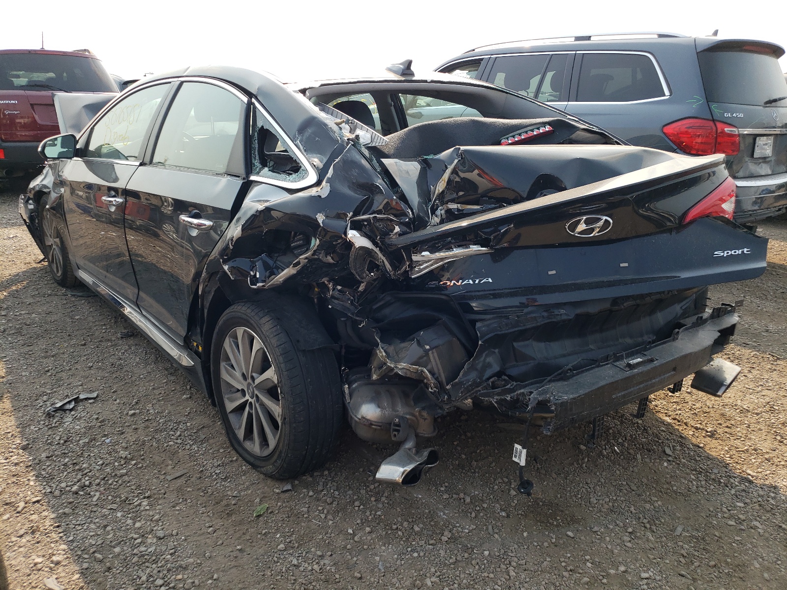 Photo 3 from auction – 2017 HYUNDAI SONATA SPO with VIN 5NPE34AF8HH510635