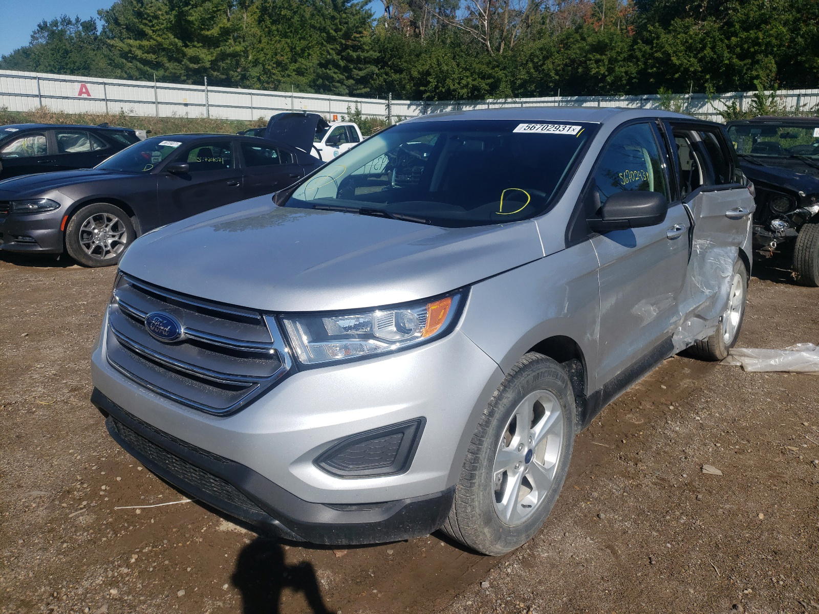 Photo 2 from auction – 2018 FORD EDGE SE with VIN 2FMPK3G92JBB04192