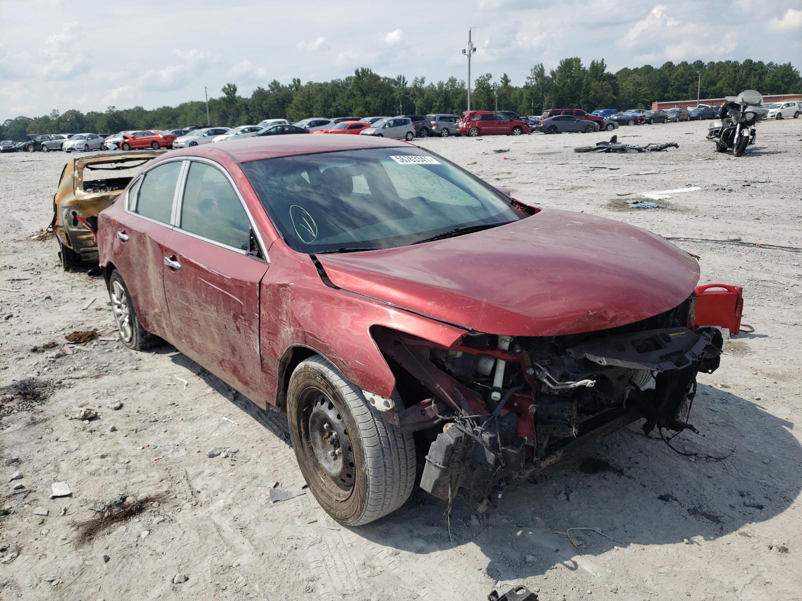 NISSAN ALTIMA 2013 with VIN 1N4AL3AP2DC109322 - Photo from auction
