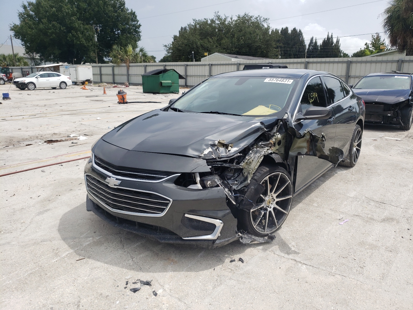 Photo 2 from auction – 2018 CHEVROLET MALIBU LS with VIN 1G1ZB5ST5JF169542