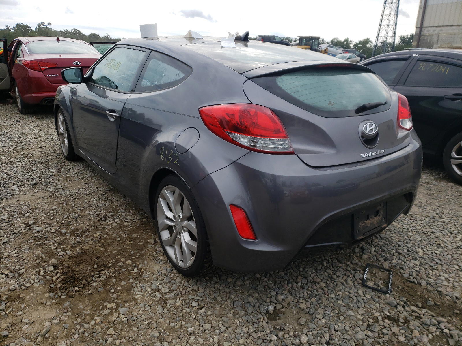 Photo 3 from auction – 2012 HYUNDAI VELOSTER with VIN KMHTC6AD6CU044277