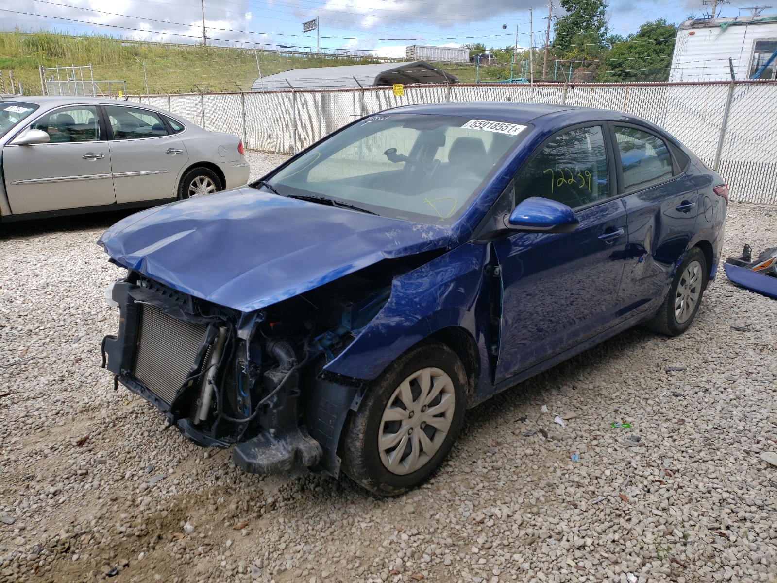 Photo 2 from auction – 2018 HYUNDAI ACCENT SE with VIN 3KPC24A36JE027056