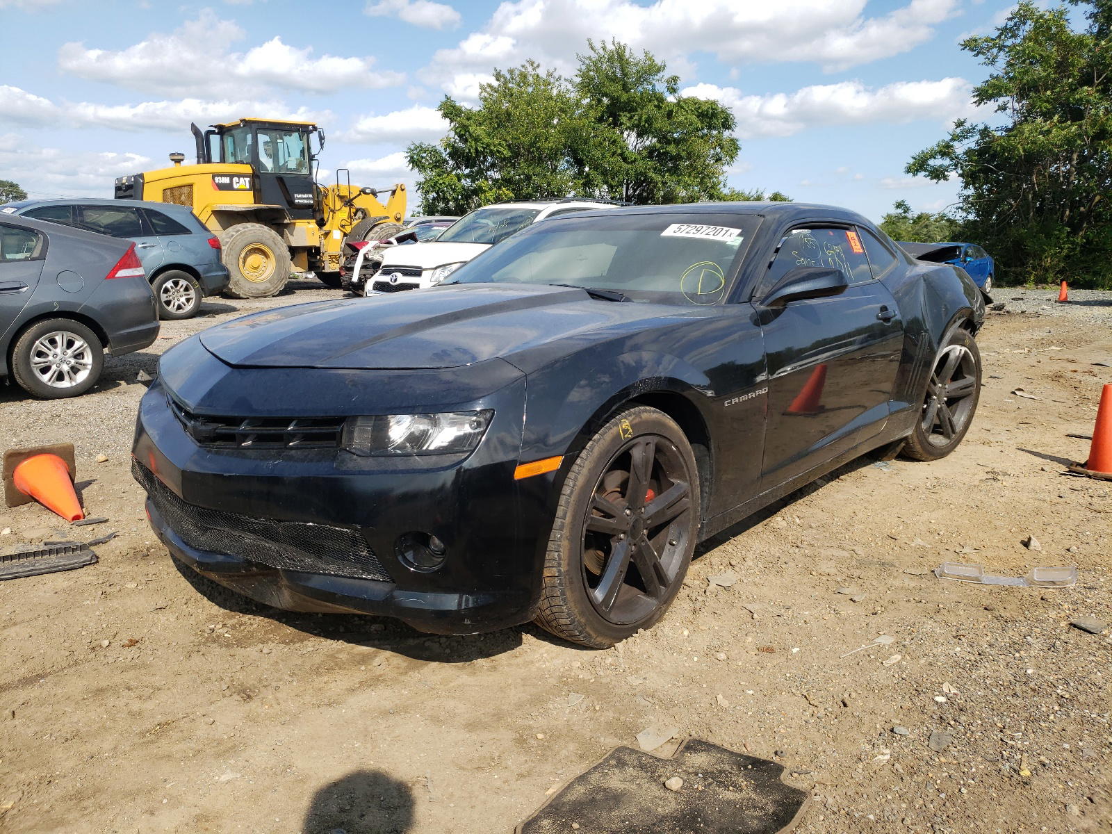 Photo 2 from auction – 2014 CHEVROLET CAMARO LS with VIN 2G1FE1E32E9229712