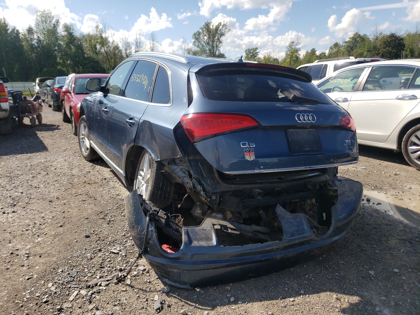 Photo 3 from auction – 2015 AUDI Q5 TDI PRE with VIN WA1CMAFP0FA098925