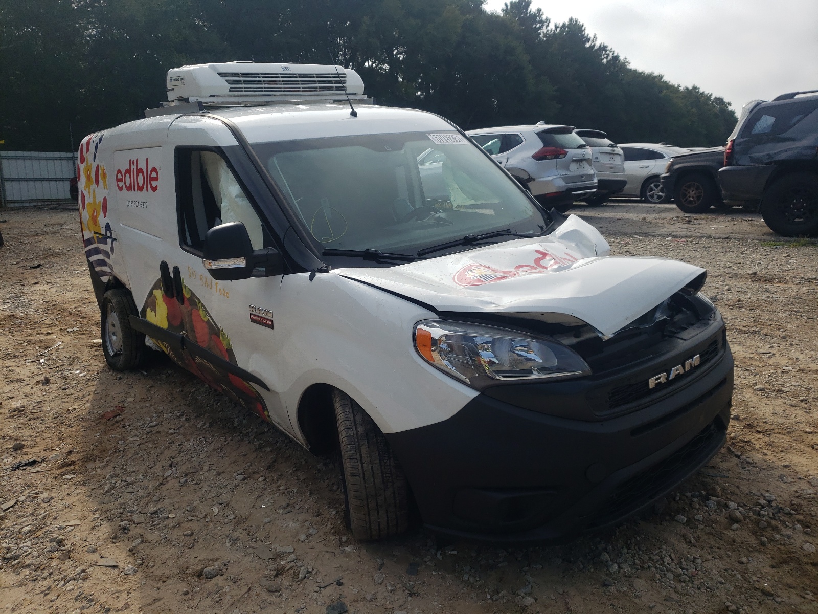 RAM PROMASTER 2021 with VIN ZFBHRFAB6M6T21123 - Photo from auction