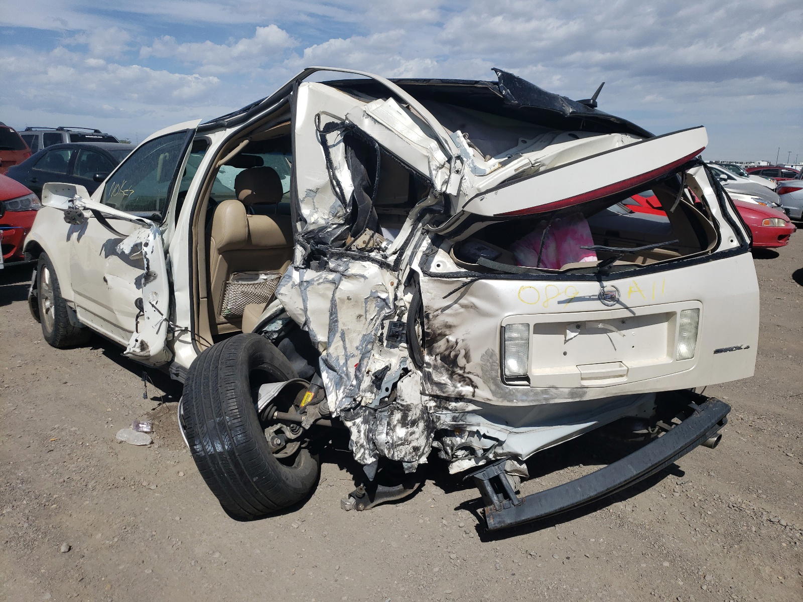 Photo 3 from auction – 2008 CADILLAC SRX with VIN 1GYEE437980184089