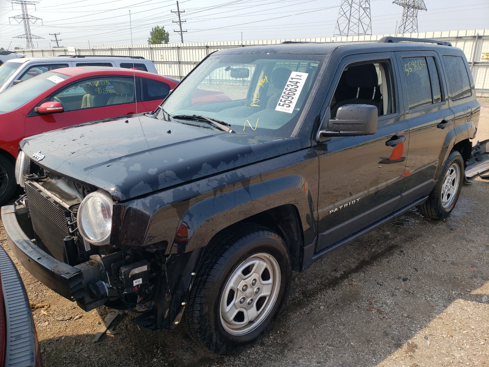 Photo 2 from auction – 2015 JEEP PATRIOT SP with VIN 1C4NJPBB0FD342074