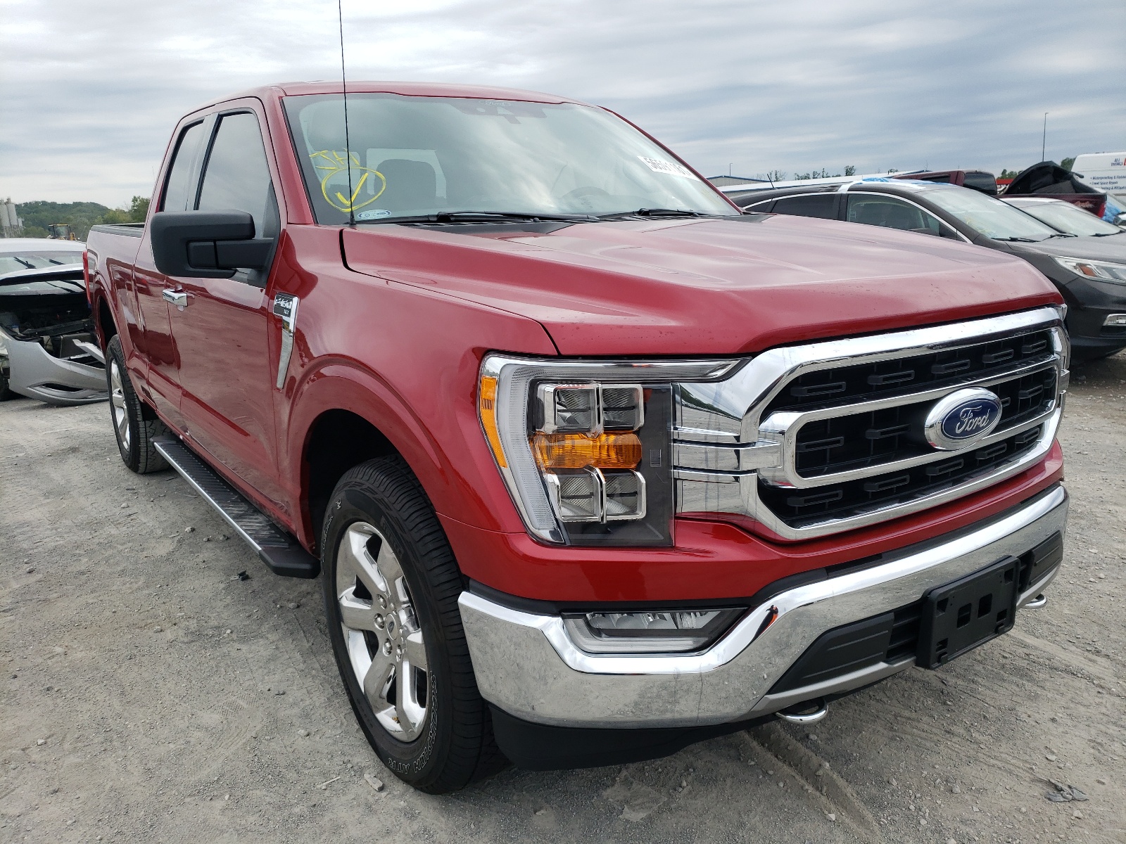 FORD F150 SUPER 2021 with VIN 1FTFX1E51MKD65507 - Photo from auction