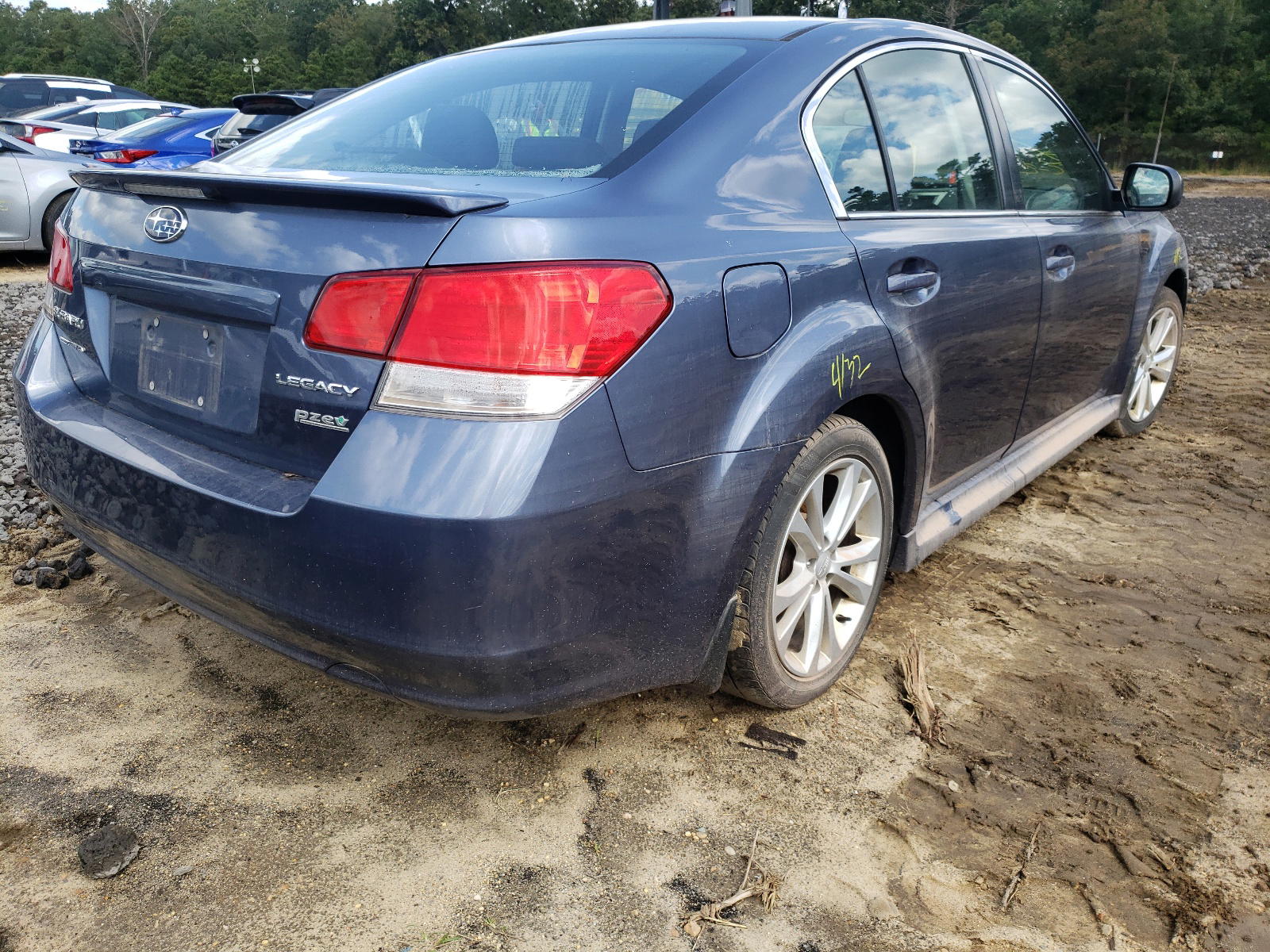 Photo 4 from auction – 2013 SUBARU LEGACY 2.5 with VIN 4S3BMBC68D3029159