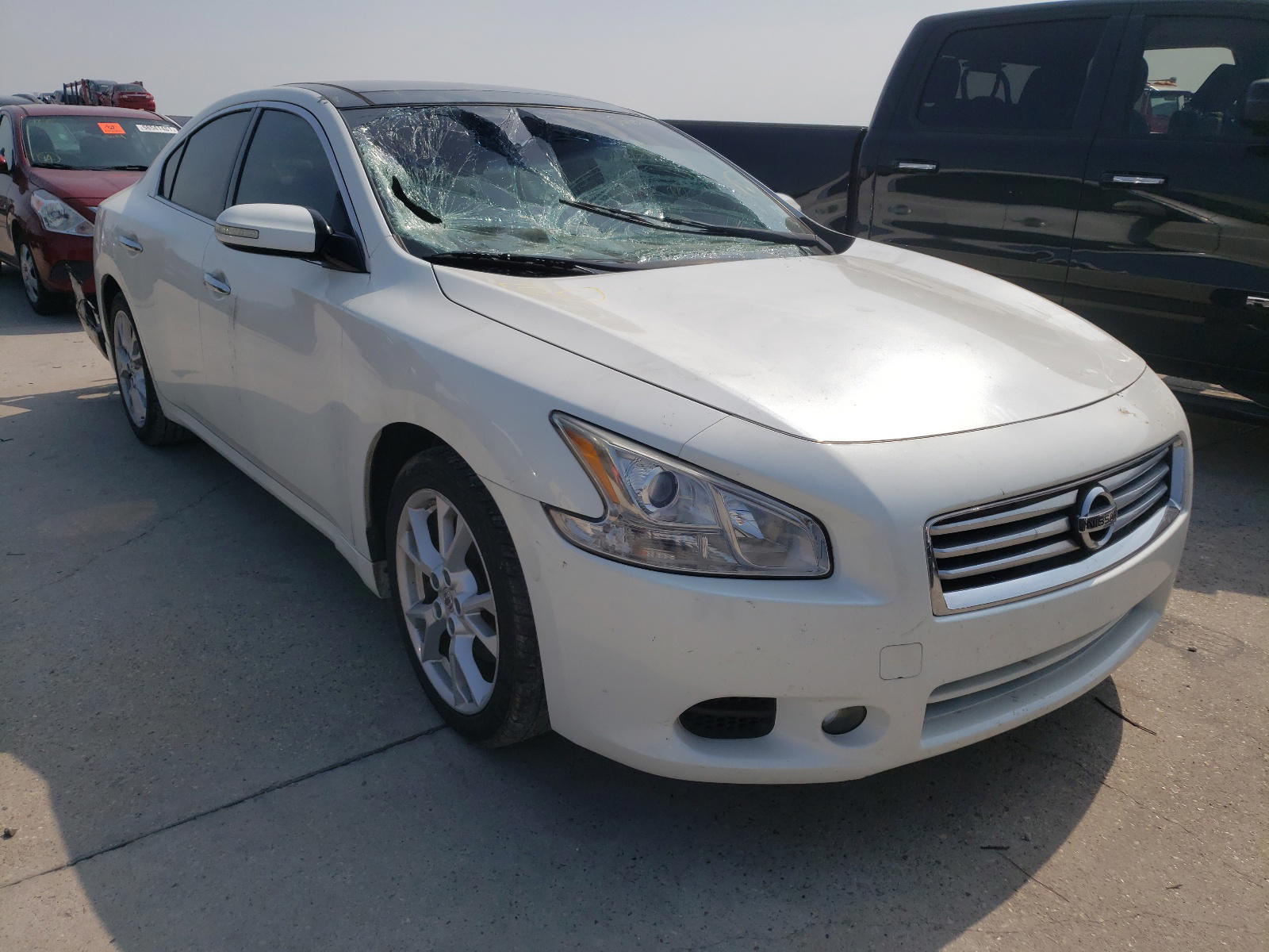 NISSAN MAXIMA S 2014 with VIN 1N4AA5AP8EC465552 - Photo from auction