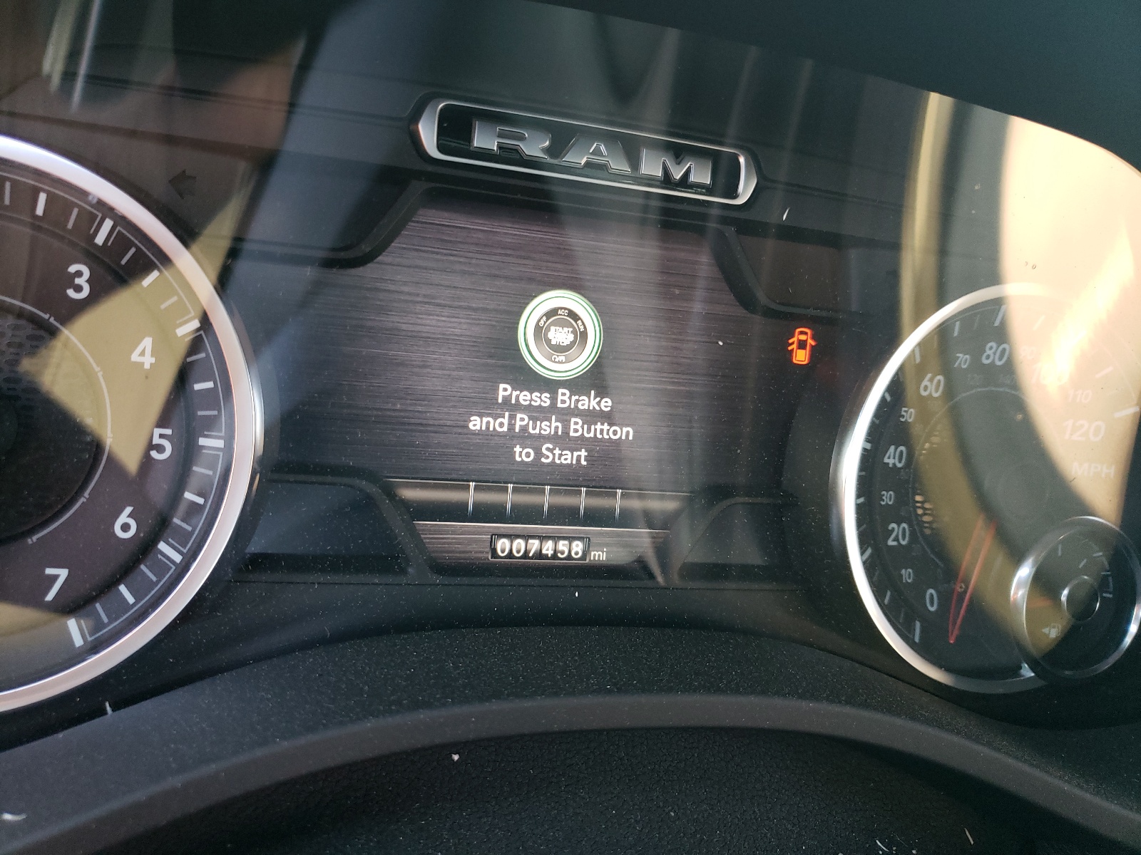Photo 8 from auction – 2021 RAM 1500 LARAM with VIN 1C6SRFJT6MN568473