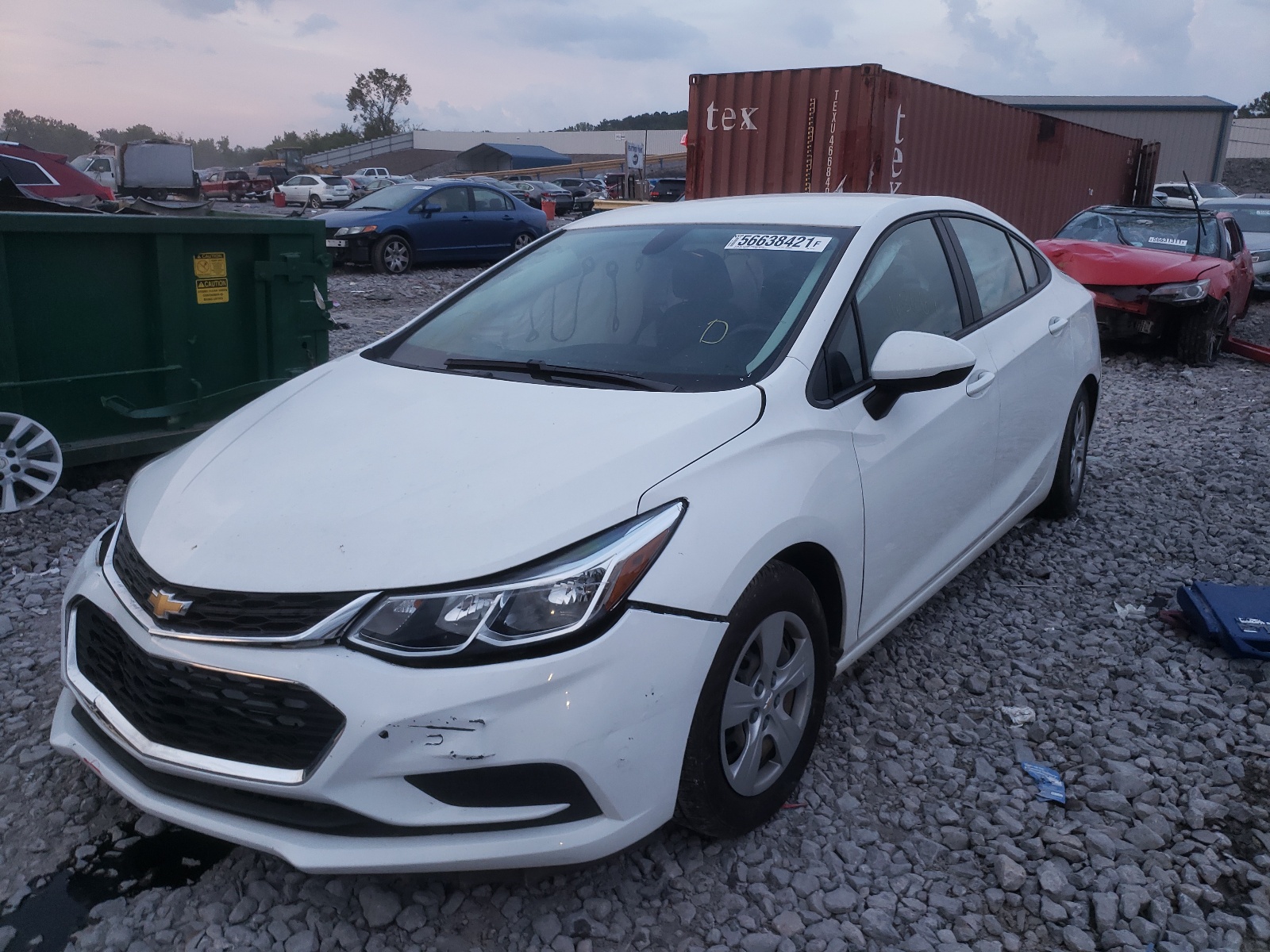 Photo 2 from auction – 2017 CHEVROLET CRUZE LS with VIN 3G1BC5SM4HS561912