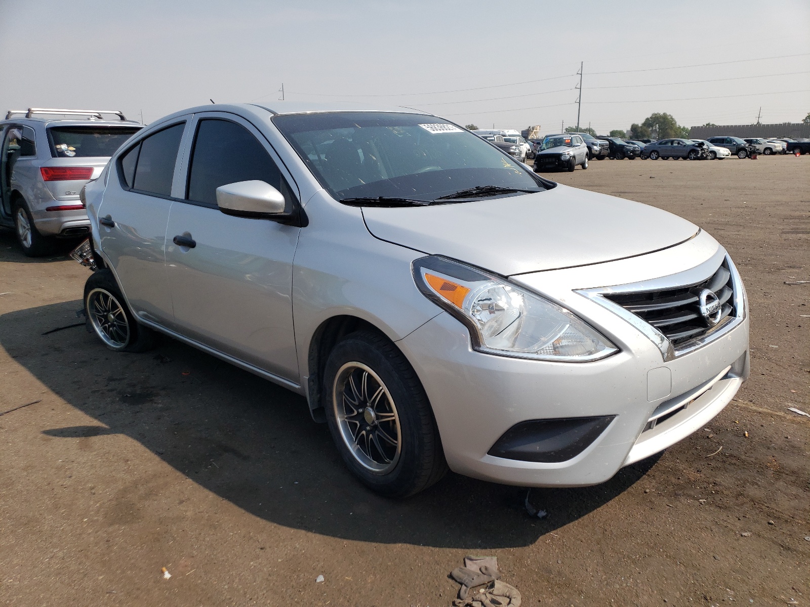 NISSAN VERSA S 2017 with VIN 3N1CN7AP2HL904369 - Photo from auction
