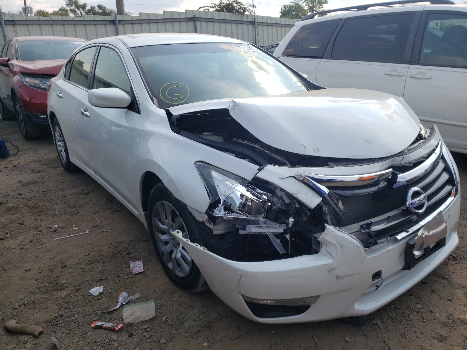 NISSAN ALTIMA 2.5 2013 with VIN 1N4AL3AP0DN586903 - Photo from auction