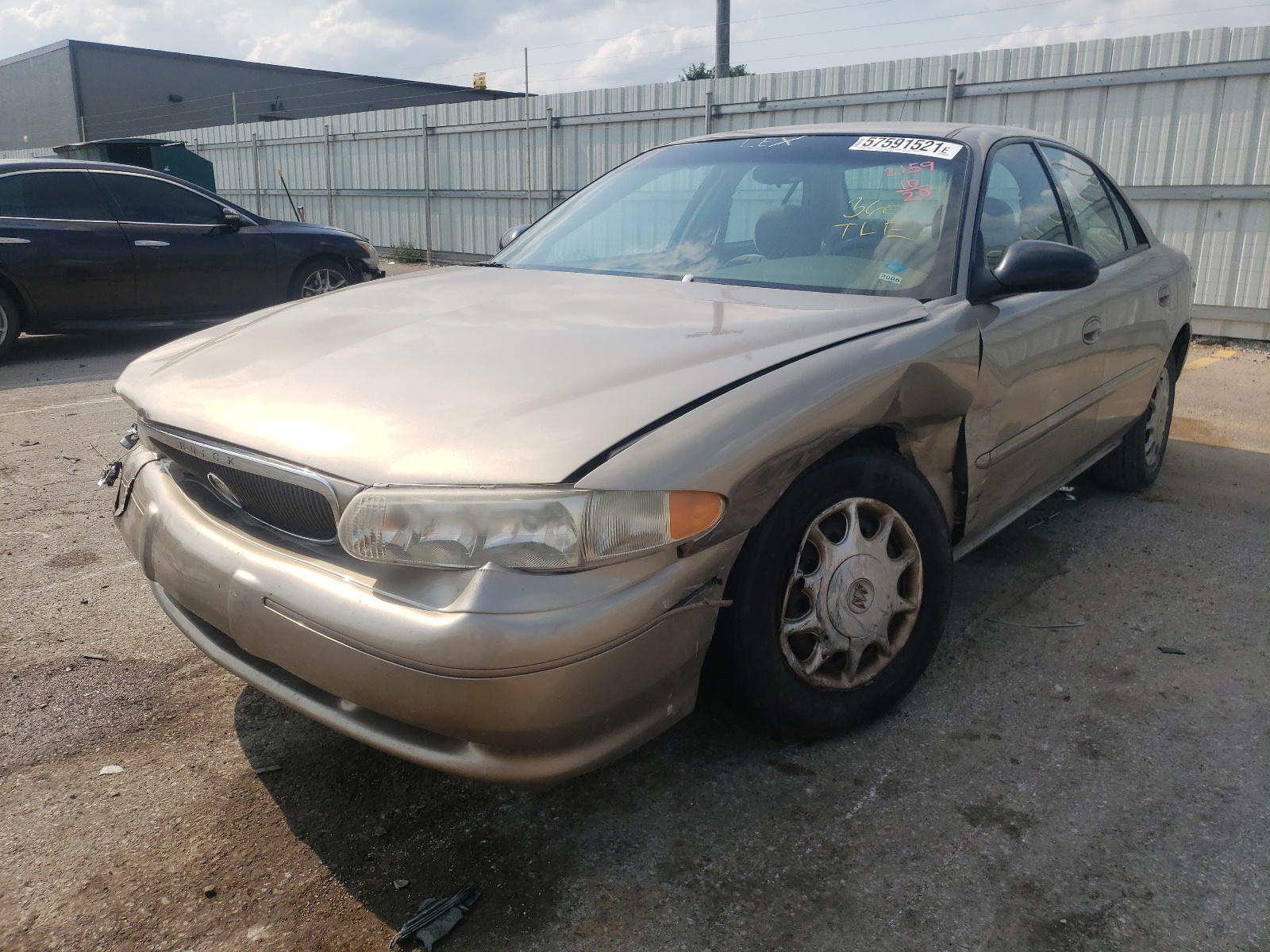 Photo 2 from auction – 2003 BUICK CENTURY CU with VIN 2G4WS52J631232159
