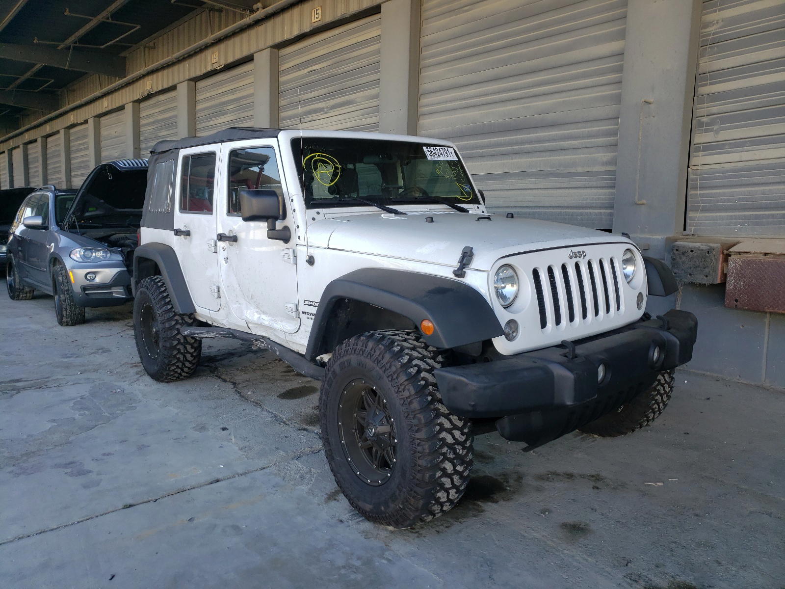 JEEP WRANGLER U 2016 with VIN 1C4BJWDG6GL144709 - Photo from auction