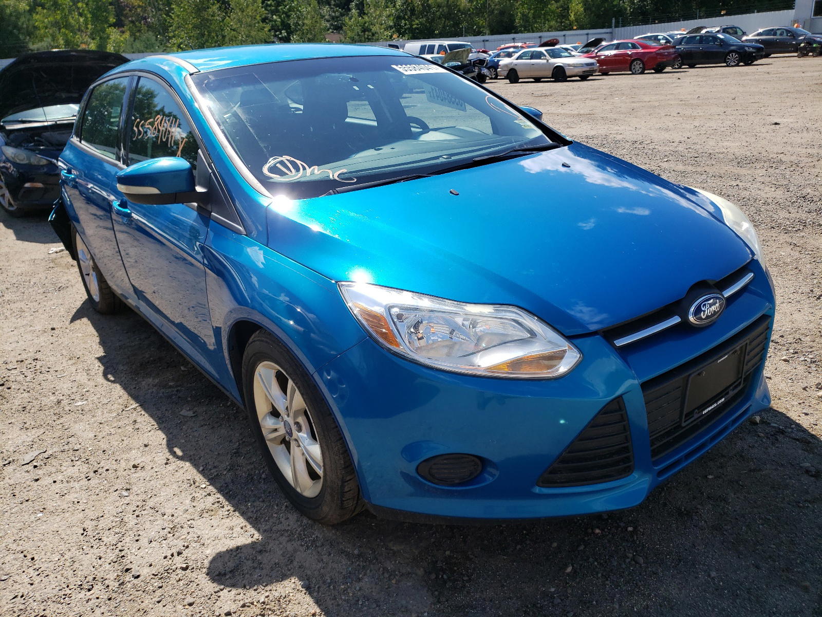 FORD FOCUS SE 2013 with VIN 1FADP3K23DL186091 - Photo from auction