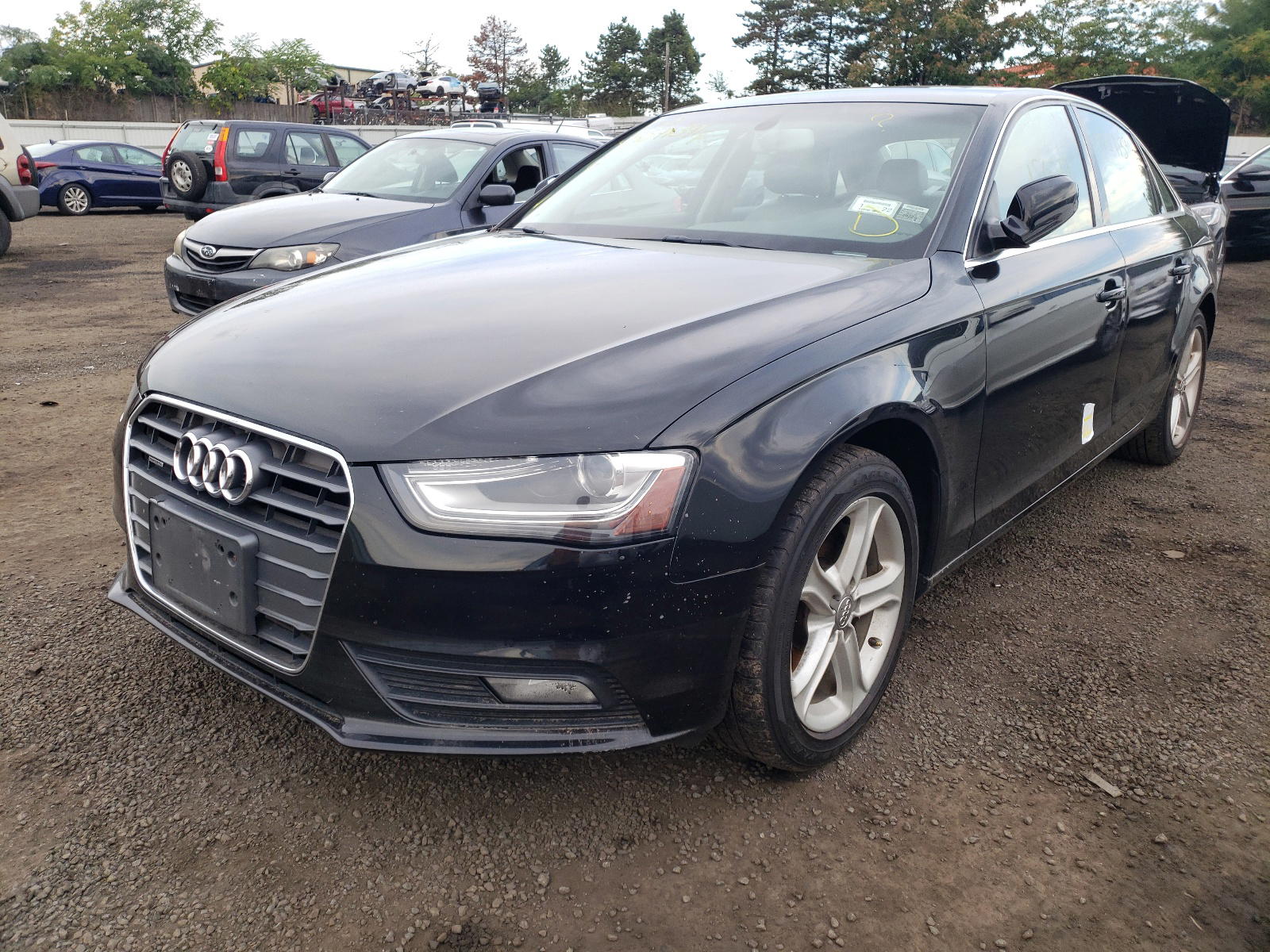 Photo 2 from auction – 2013 AUDI A4 PREMIUM with VIN WAUBFAFL8DN012014