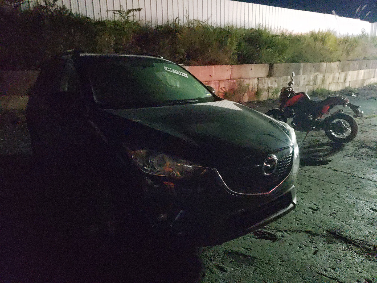 MAZDA CX-5 TOURI 2015 with VIN JM3KE4CY0F0464487 - Photo from auction