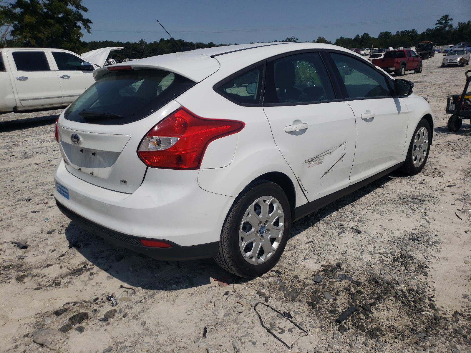 Photo 4 from auction – 2012 FORD FOCUS SE with VIN 1FAHP3K26CL221559