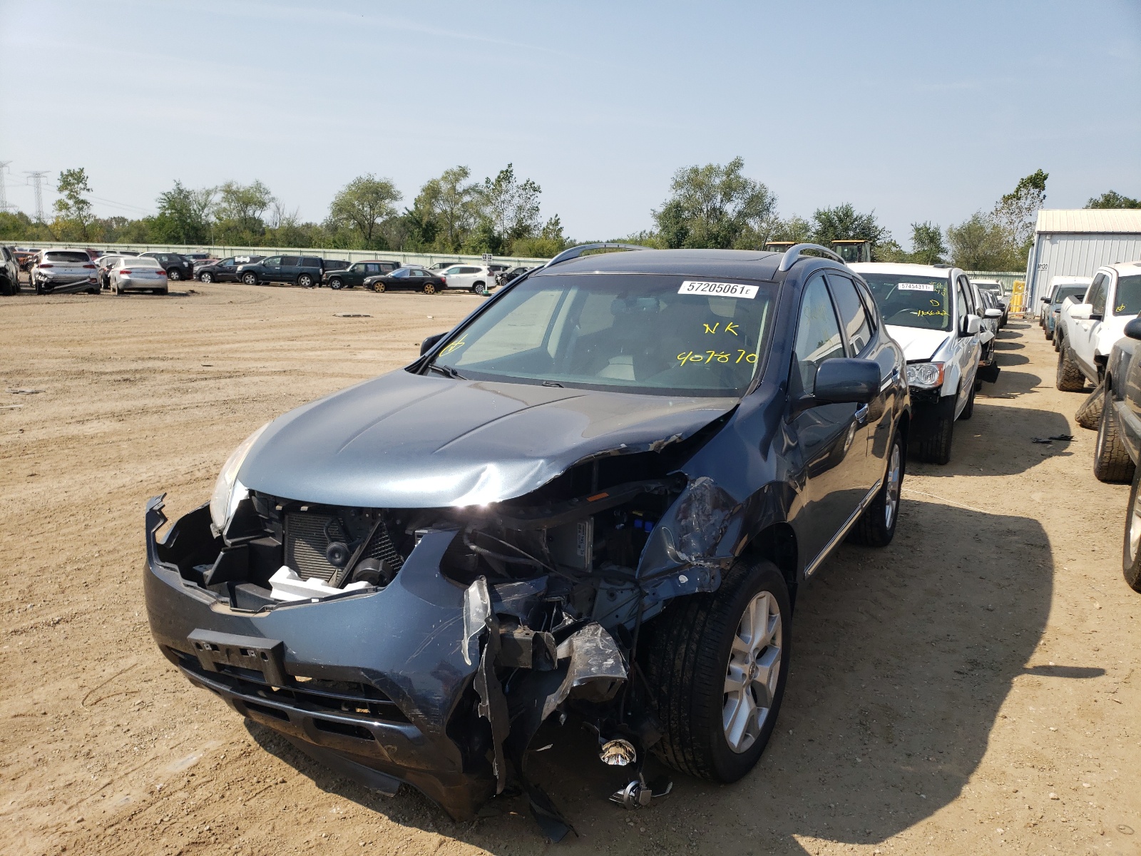 Photo 2 from auction – 2012 NISSAN ROGUE S with VIN JN8AS5MV5CW407870