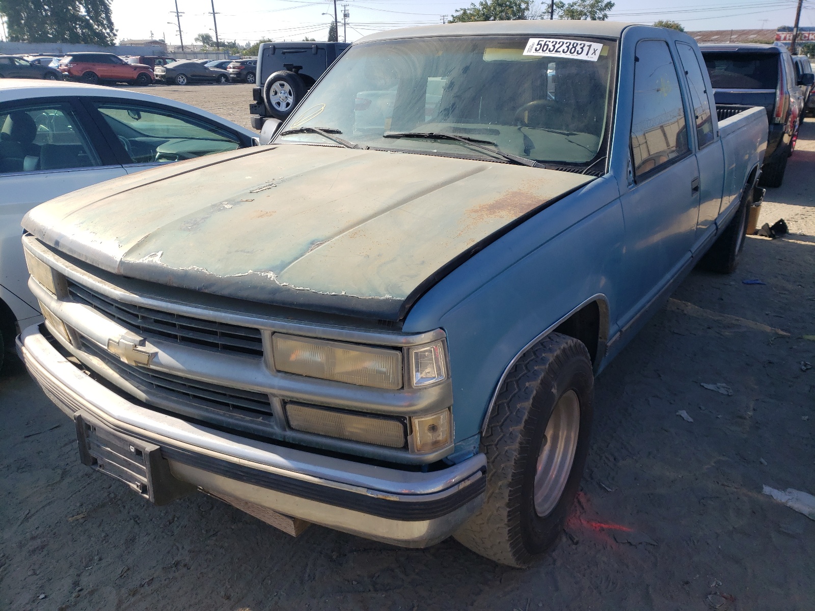 Photo 2 from auction – 1995 GMC SIERRA C15 with VIN 1GTEC19K1SE526618