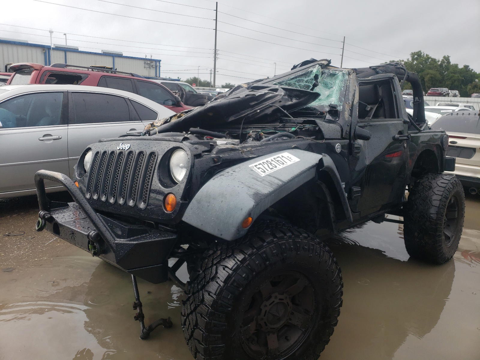 Photo 2 from auction – 2011 JEEP WRANGLER S with VIN 1J4AA2D14BL540690