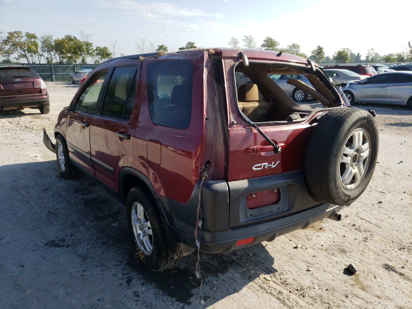 Photo 3 from auction – 2004 HONDA CR-V EX with VIN JHLRD78844C058859