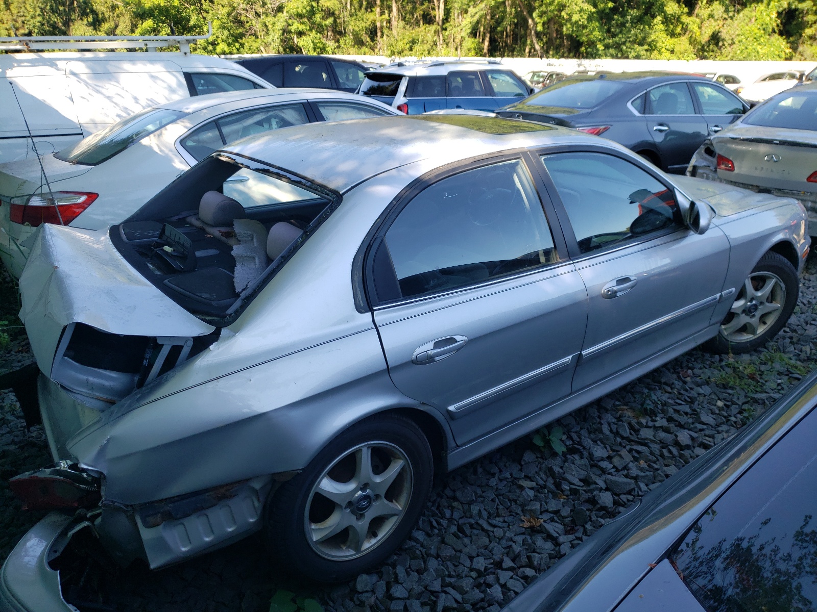 Photo 4 from auction – 2005 HYUNDAI SONATA GLS with VIN KMHWF35H95A144071